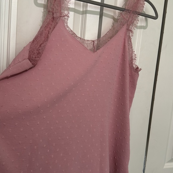 Flowy pink boutique tank - Picture 4 of 4